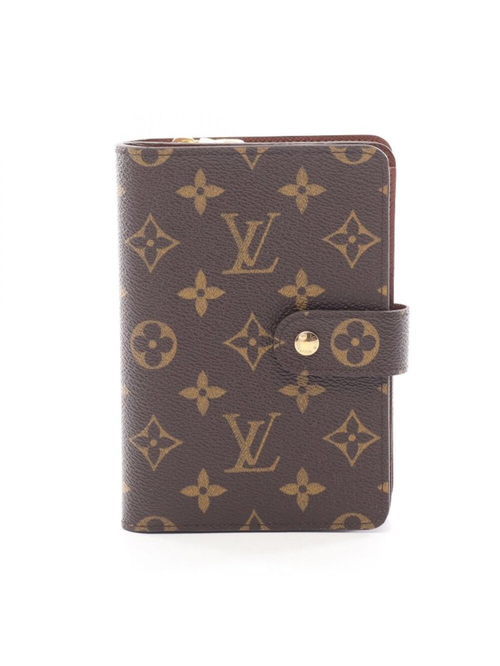 Louis Vuitton Bifold Wallet Porte Papier Zip Monogram Zip